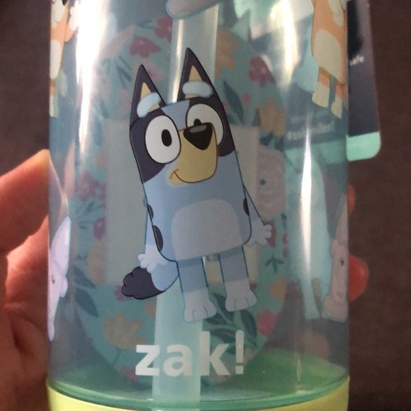 Moose Bluey Bingo 16 Oz Plastic Water Bottle Zak Designs - Picture 10 of 17